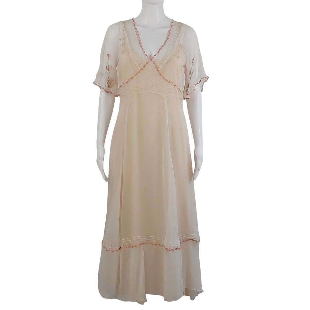 Hopeless Romantic Viscose & Cotton Dress Set Size Small